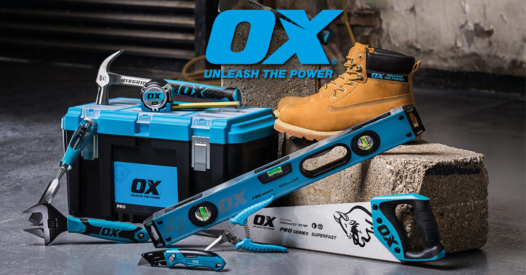 Image of OX Tools workwear and tool products - the firm's NetSuite cloud ERP solution was designed and implemented by BrightBridge.